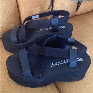 Rocket Dog platform sandals
